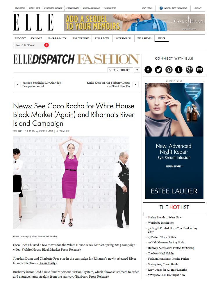 ceft-and-company-new-york-agency-whbm-heart-of-workwear-ellen-von-unwerth-coco-rocha-press-elle-mag-online